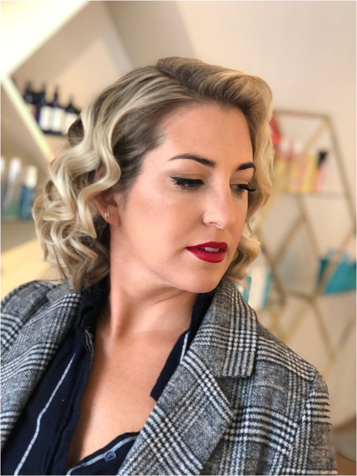 vintage curls classic red lipstick hairstyle makeup by goldplaited vintage hairstyle classic waves hairstyle ideas for short hair