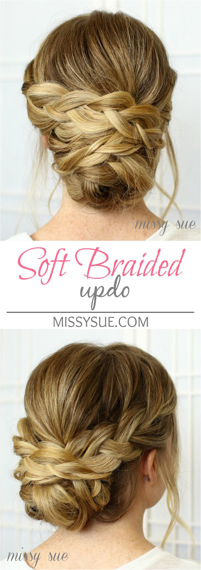 Soft Braided Updo