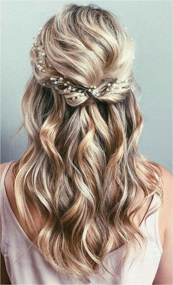 42 Half Up Wedding Hair Ideas That Will Make Guests Swoon Your Big Day