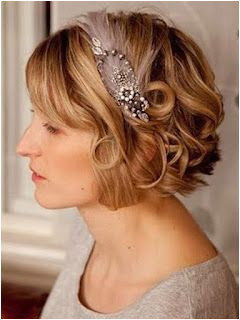 short bob hairstyles for bridesmaid