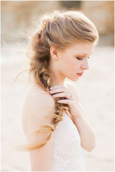 A bridal inspiration shoot on Cape Kiwanda Beach with a siren of the sea theme by