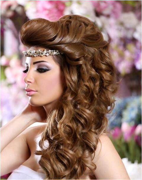 arabic bridal hairstyles