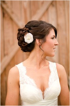 Fall Farm Wedding by Katelyn James graphy Southern Weddings Magazine Wedding Hair Styles Wedding