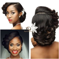 Nigerian Wedding Presents Gorgeous Bridal Hair & Makeup Inspiration By Unique Berry Hairs & Dave Sucre