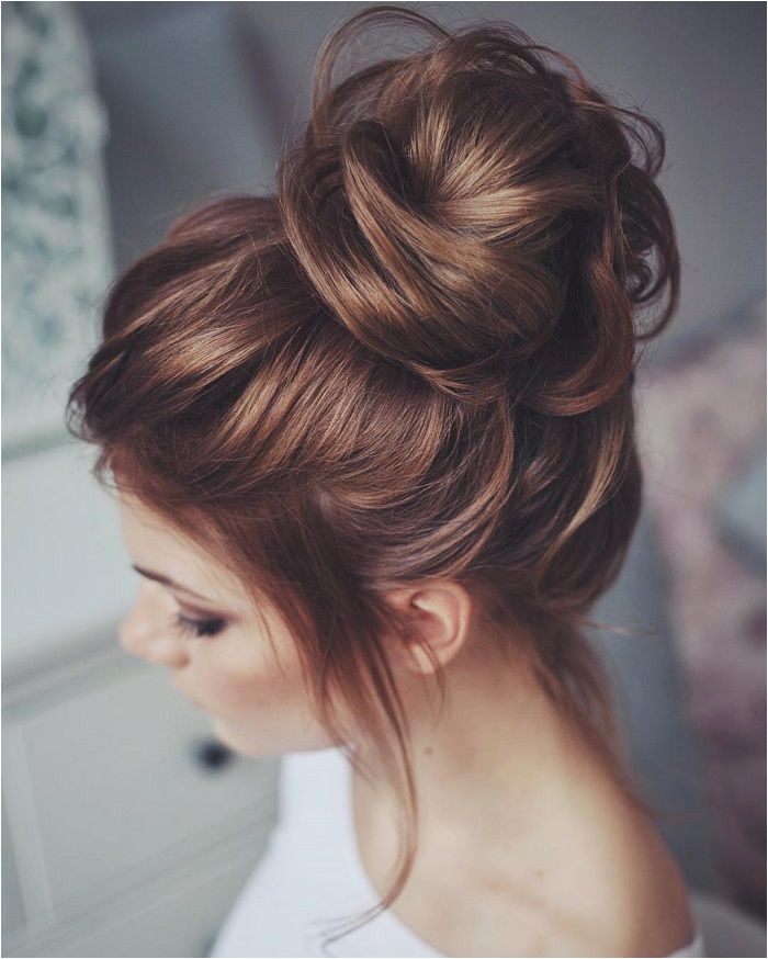 36 Messy wedding hair updos for a gorgeous rustic country wedding to chic urban wedding Wedding Hairstyles Pinterest