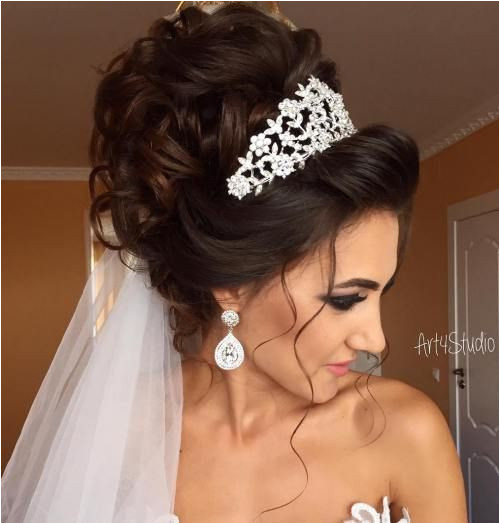 Image result for bridal updos with headband and veil