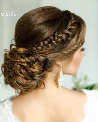 15 Most Beautiful Low Updos for Quinceaneras Braided Wedding HairstylesUpdo