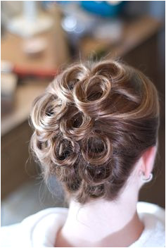 Pin curl vintage updo Girl Hairstyles Hairdos Prom Hairstyles For Short Hair Elegant