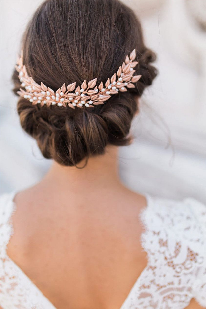 gold wedding hair accessories wedding ideas by colour chwv RoseGold WeddingTiaraHairAccessories