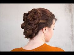 Easy Knotted Updo