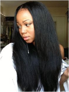 Long Thick Relaxed Hair