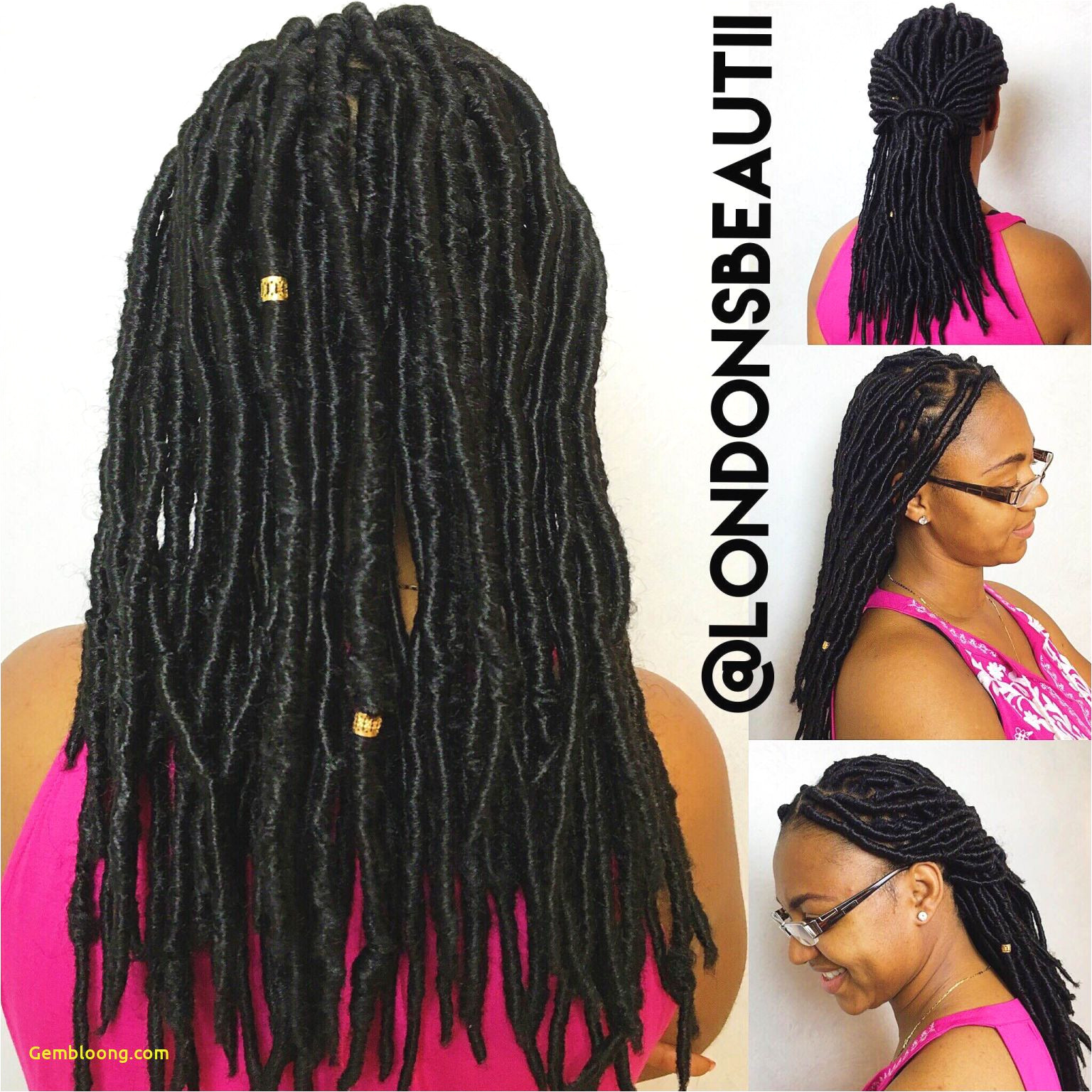 approach of long dreads hairstyles