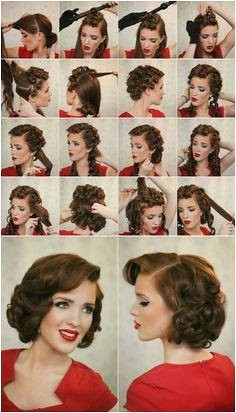 14 Glamorous Retro Hairstyle Tutorials