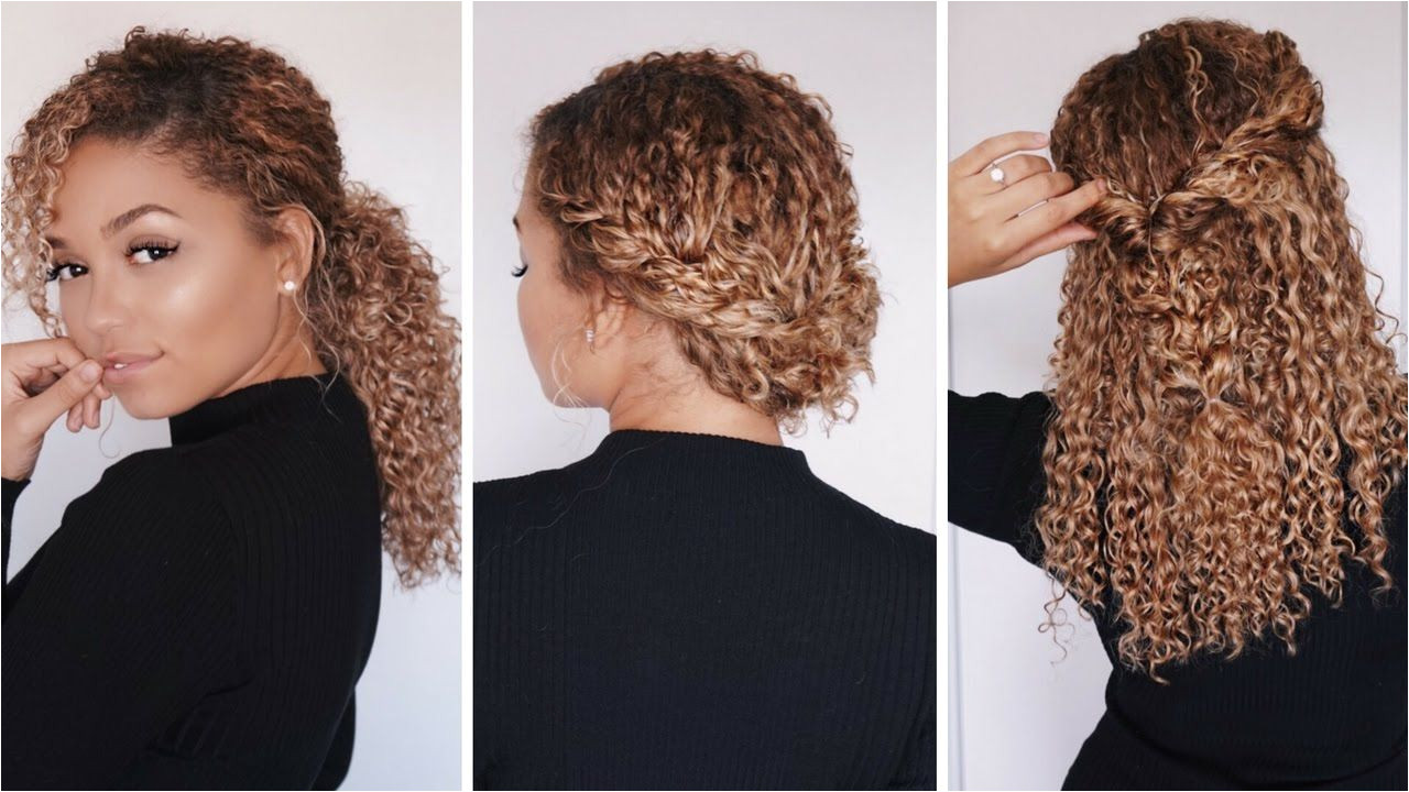 Short 3c Curly Hairstyles New 3 Super Easy Hairstyles for 3b 3c Curly Hair