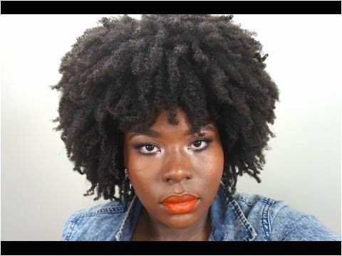 Super Defined Wash N Go Using SheaMoisture on 4a 4b 4c Curls Collab