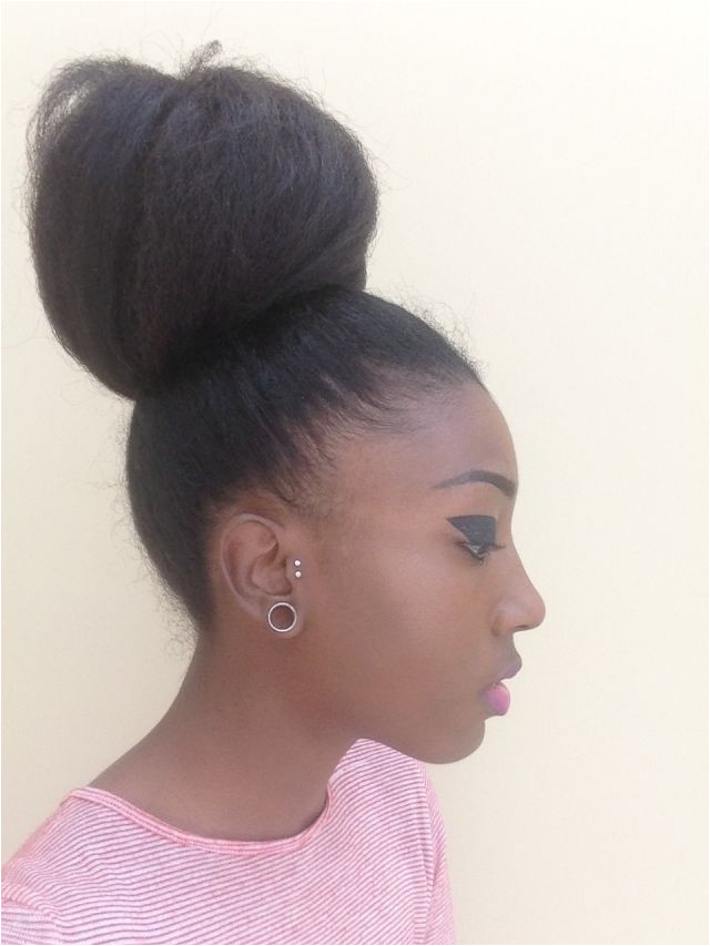 4C Hair Afro hair Natural Afro Hair Afro High Buns 4c Hairstyle Protective Natural Hairstyle