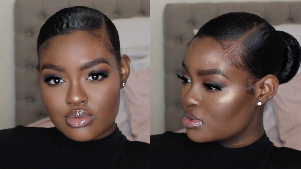 Sleek Slicked Back Bun & LAID Baby Hairs Tutorial [Video]