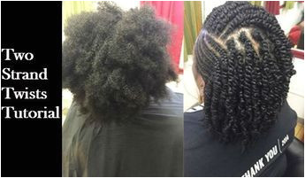 How to Two Strand Twists on 4B 4C Natural Hair