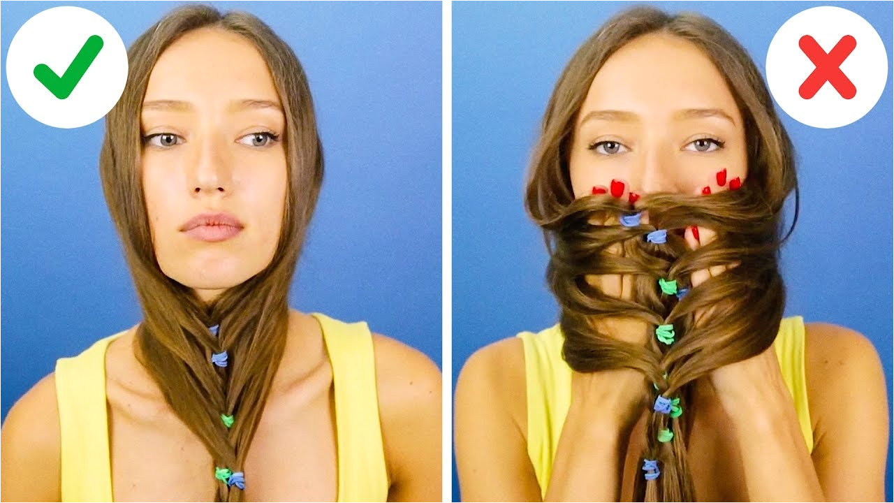 33 COOL HAIRSTYLE TRICKS AND HACKS 5 Minute Crafts
