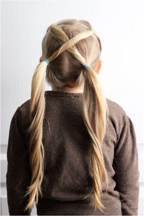Simple and cute Hairdos for Girls perfect 5 minute dos for school days