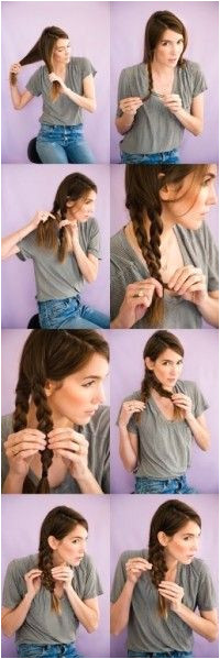 Step by Step 5 Minutes Hairstyles for School The Mermaid Tail Braid