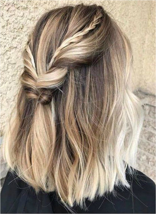 5 easy wedding hairstyles for brides with short hair who want something a bit special E birthday hair Pinterest