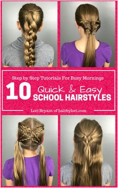 7 School Day Hairstyles