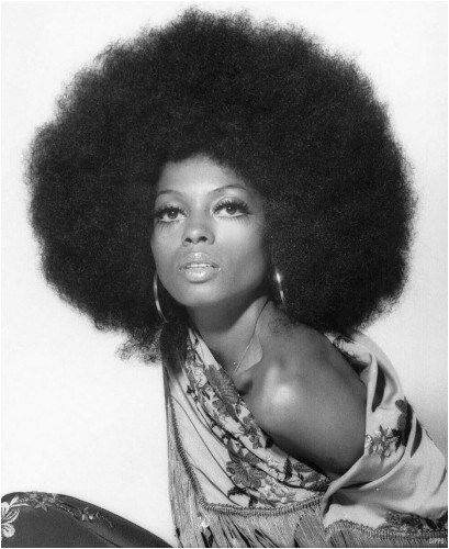 Diana Ross afro Diana Ross Black Power Curly Hair Styles Natural Hair