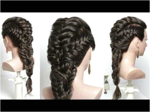 Girls Hairstyles for Party Lovely Easy Hairstyle with Braid for Long Hair Tutorial Girls Hairstyles