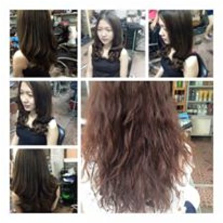 Hair Salon and Spa Angel Nguyen Thu curly hair before after