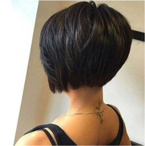 Pretty short bob hairstyle for an amazing looks 001 shorthairstylesbob Short Inverted Bob Short