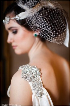 Great Gatsby Wedding Ideas Art Deco Inspired Wedding Lauren Gabrielle graphy via StyleUnveiled