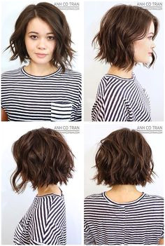 ShortHair WavyHair Hairstyles Anh Co Tran Bob click now