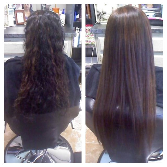 Brazilian blowout before and after SHEnanigans at the Salon in Peoria AZ with Jennifer Book online at Schedulicity