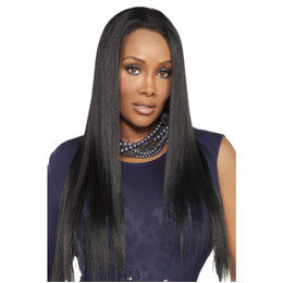 Brazilian straight weave hairstyles online shopping Full Lace Wig Top Quality Glueless Yaki Full Lace