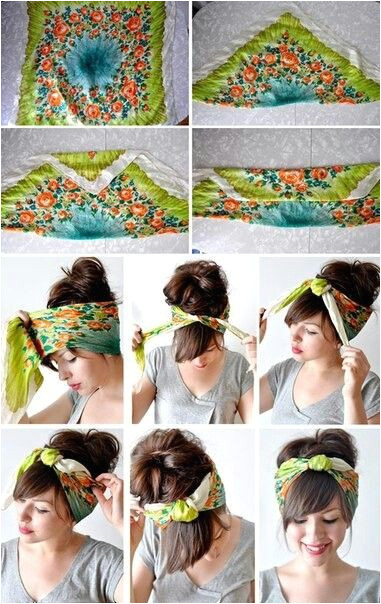 6c0e0d54fd b a0fb14b2bf5 381604 Bandanna Headband Scarf Headbands Curly Hair