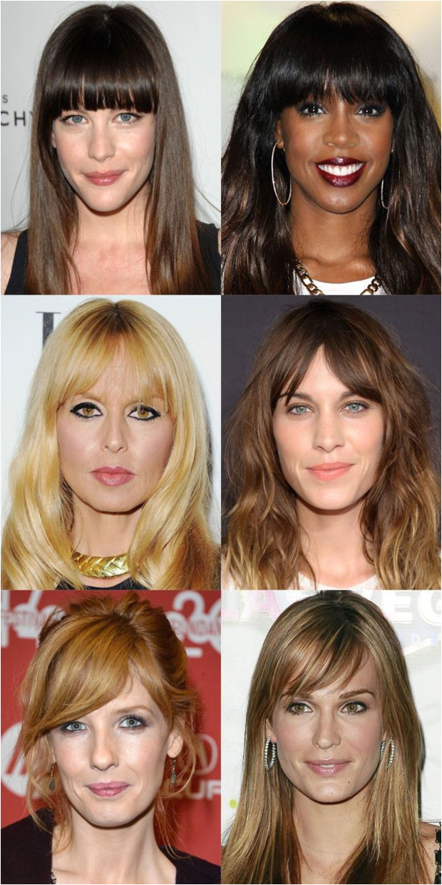 The Best and Worst Bangs for Long Face Shapes Beauty Editor Celebrity Beauty Secrets Hairstyles