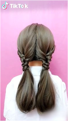 Super easy to try a new hairstyle Download TikTok today to find more