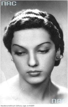 woman fryzura 1944 kobieta haircut vintage 40 s NAC