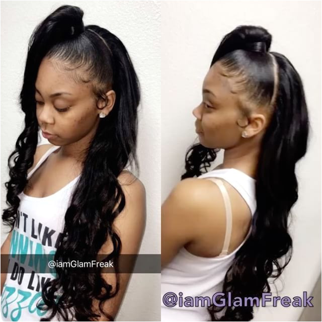 Image result for half up half down weave Black Girls Hairstyles Down Hairstyles Ponytail