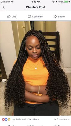 Individuals with Curly Ends Black Girl Braids Girls Braids Beautiful Braids Curly Hair