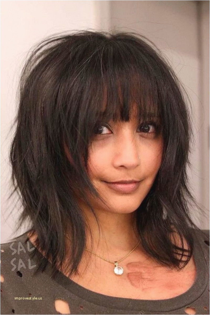 Shoulder Length Hairstyles with Bangs 0d Mid Length Layered Haircuts