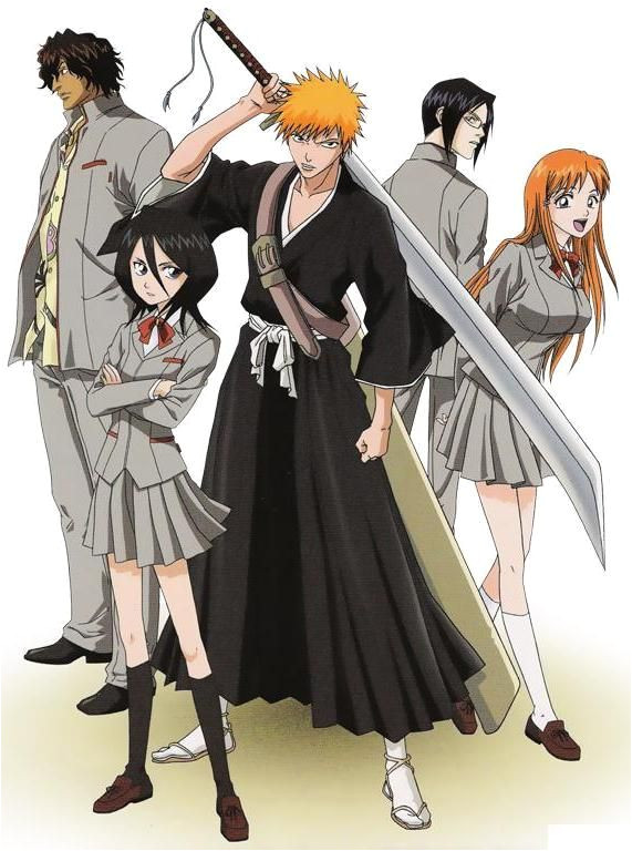 the original group i love this show way too much Bleach line