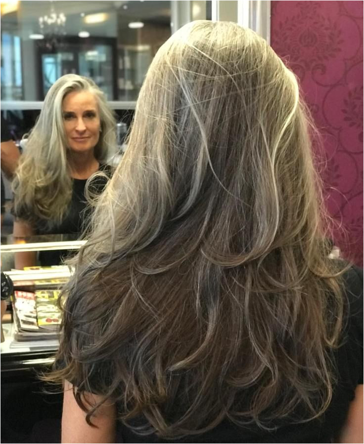 Gorgeous Long Layered Dark Ash Blonde Hairstyle