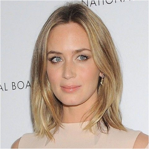 Emily Blunt with ash blonde highlights Hair Colour Autumn Winter 2013