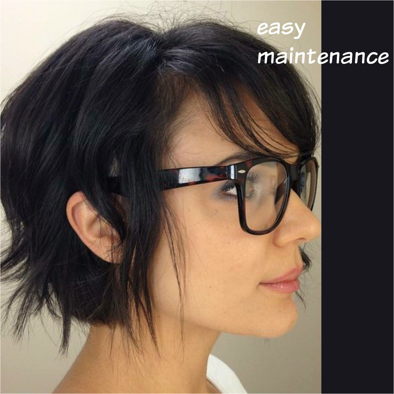 Easy to manage short haircut
