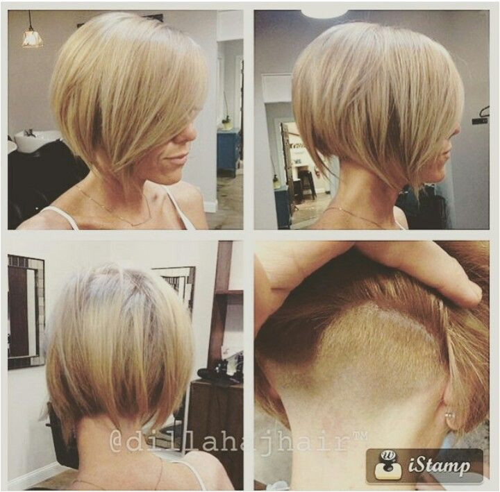 Undercut bob