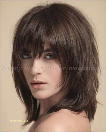 Model Medium Haircuts for Women Shoulder Length Hairstyles with Bangs 0d New Design of hairstyle