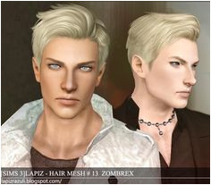 nice Sims 3 Finds Zombrex and Cupcake male hairstyles at Lapiz& Scrapyard