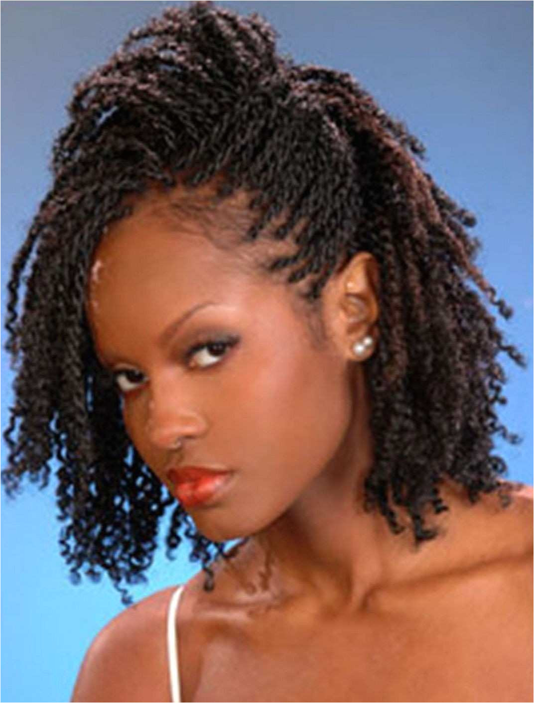 71 Lovely Hairstyles for African American Girls with Short Hair Pics